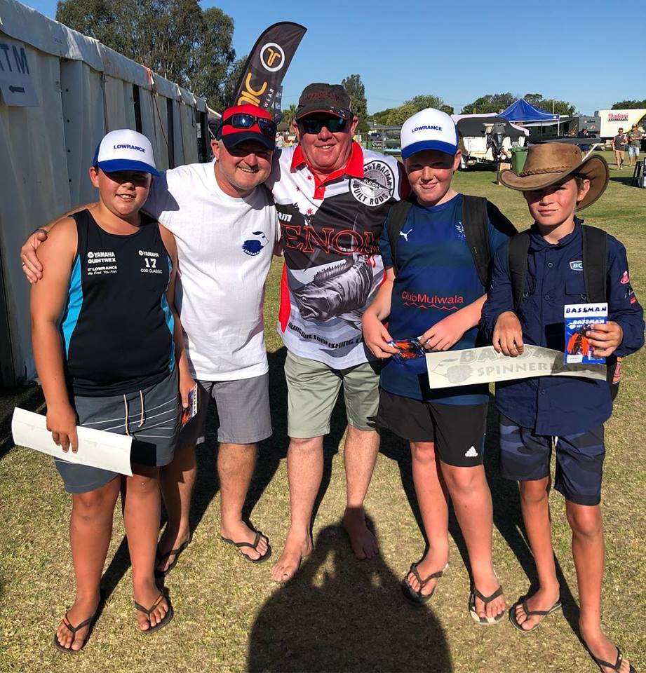Young Fishos at the Cod Classic at Mulwala