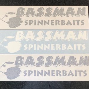Bassman Boat Stickers
